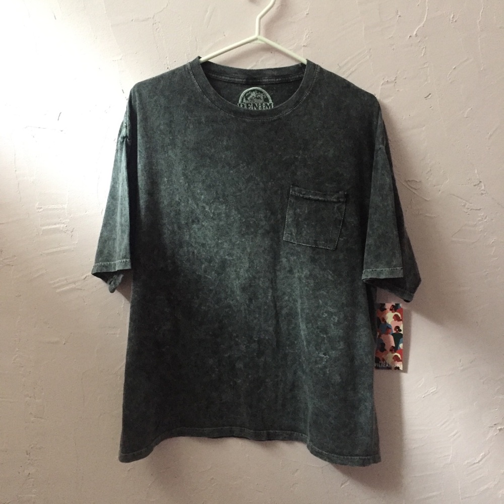 Yeezy Style Mineral Wash Gray Oversize Tee Shirt Kanye West Inspired Large - Picture 1 of 4